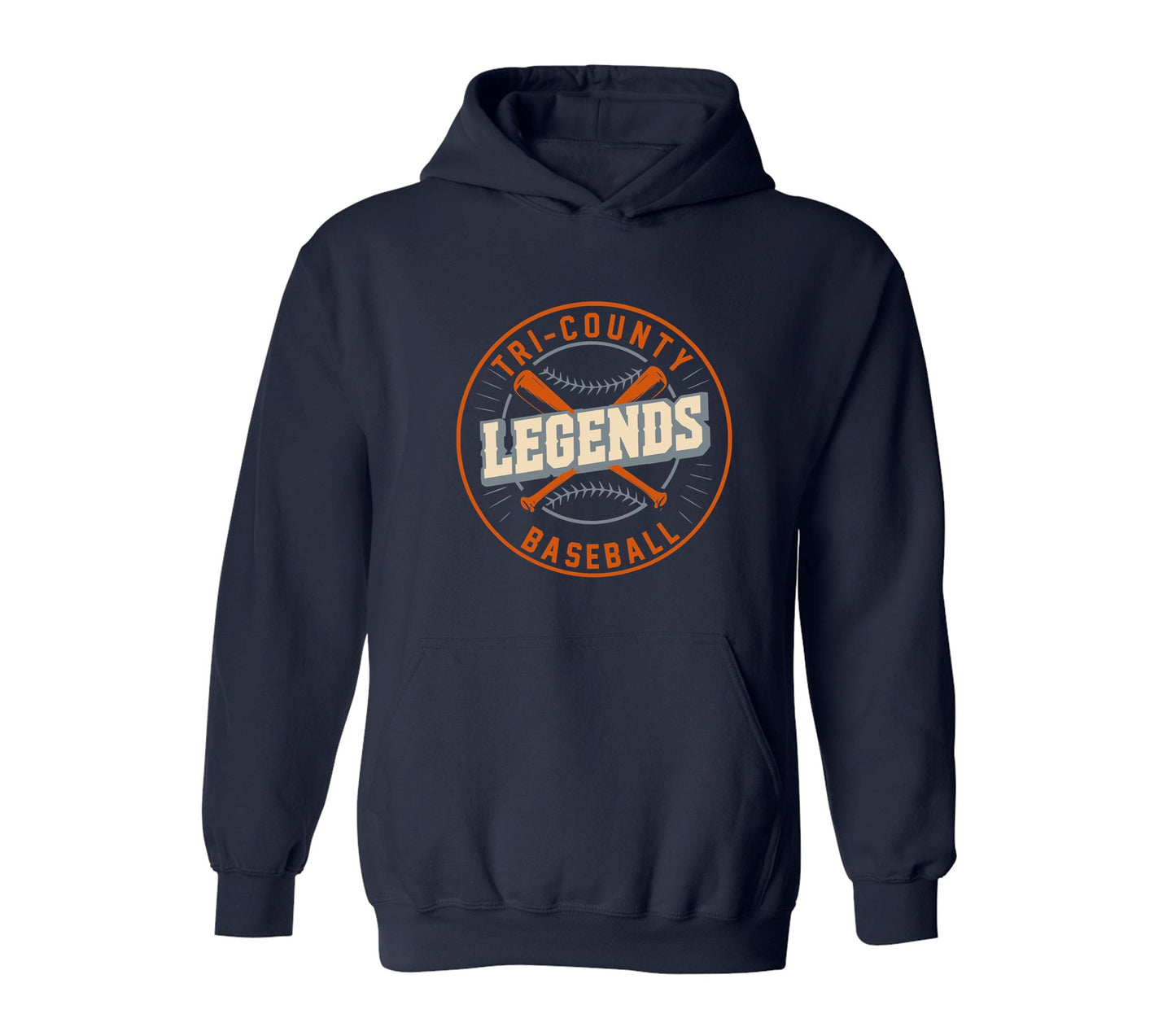 Tri-County Legends on Navy - Pick your shirt style