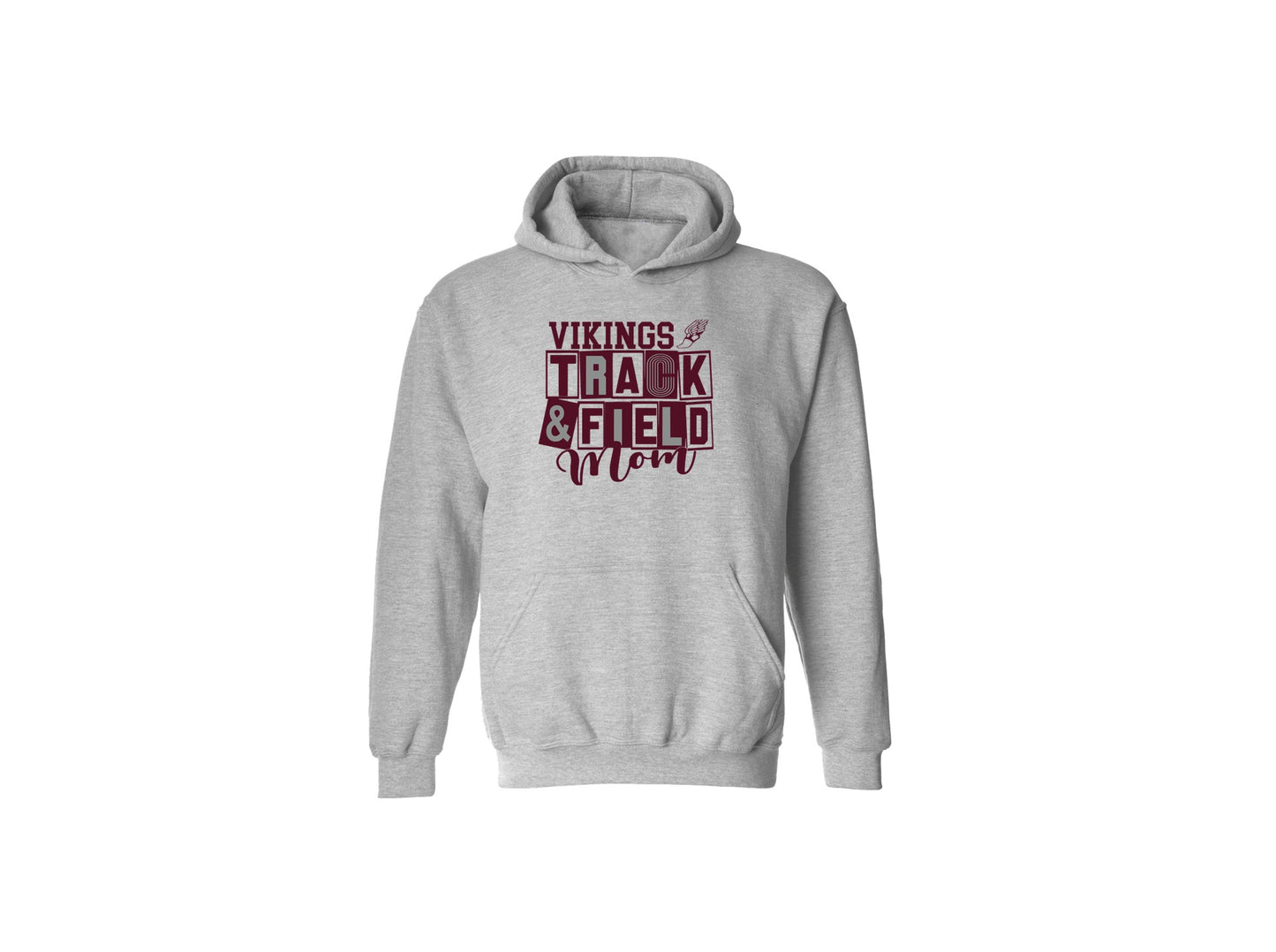 Cambridge Track and Field MOM on Light Heather Grey - Pick your shirt style