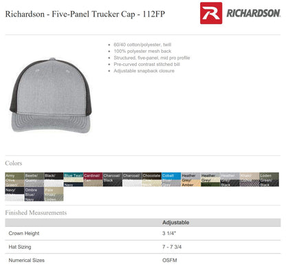 Hook and Bullet - Richardson 112 FP with a patch
