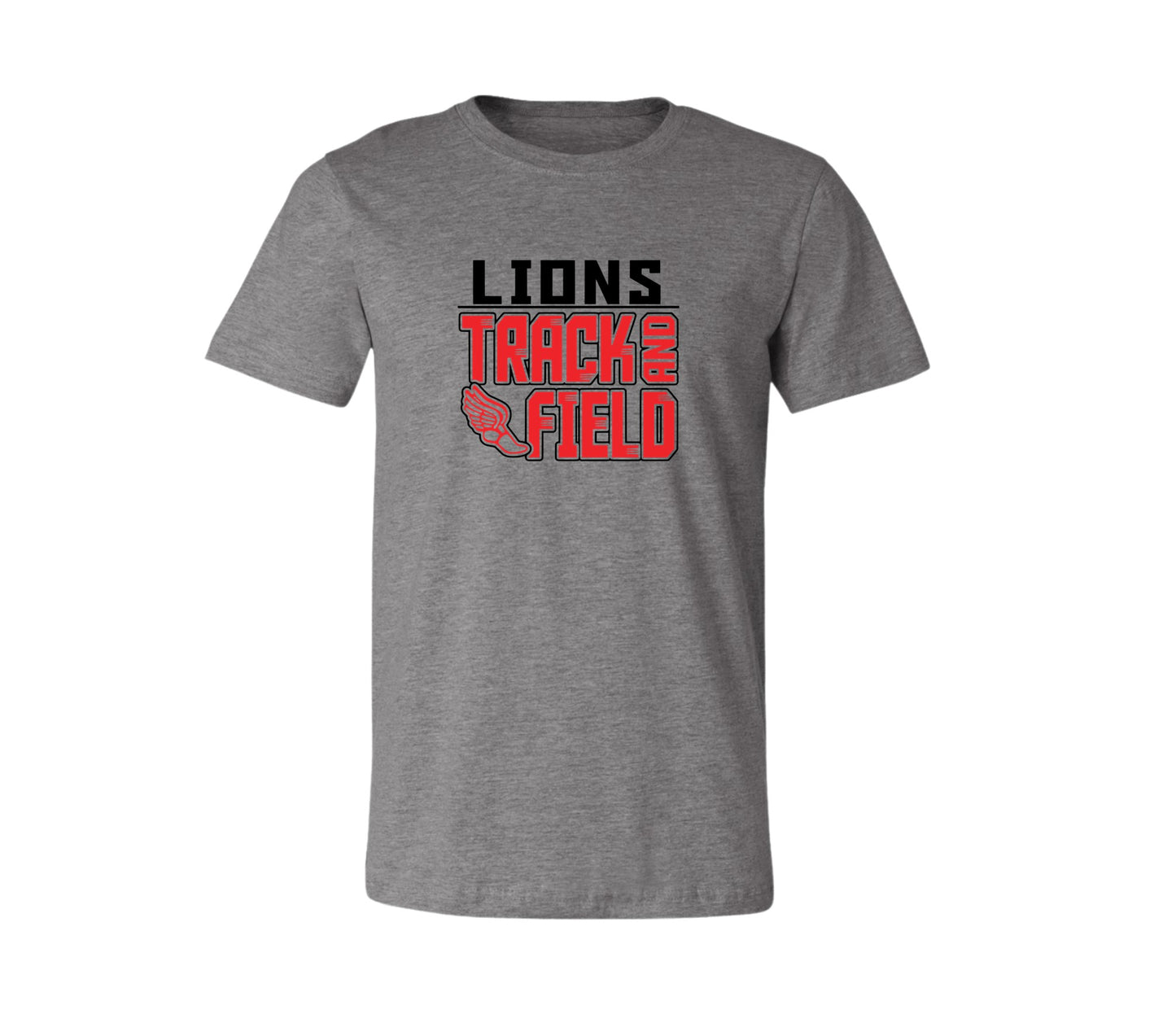 Rivermont Track and Field on Dark Heather Gray - Pick your shirt style