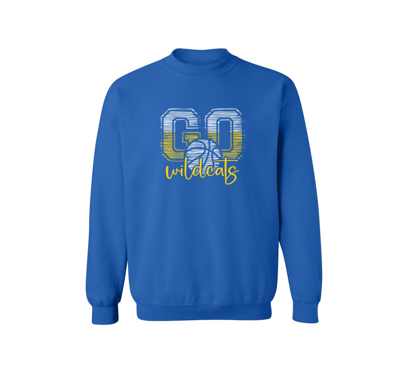 Go Wildcats  - on Blue