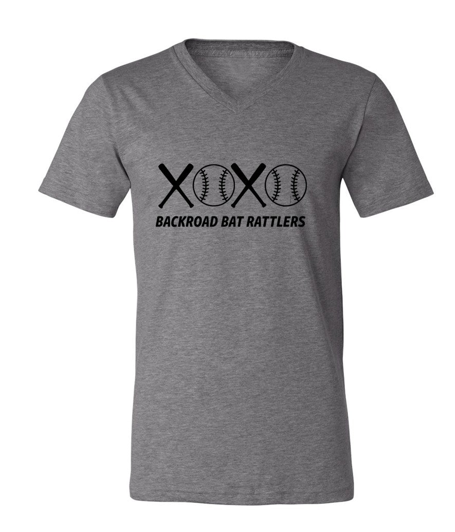 Backroad Bat Rattlers - Dark Heather Grey - XOXO