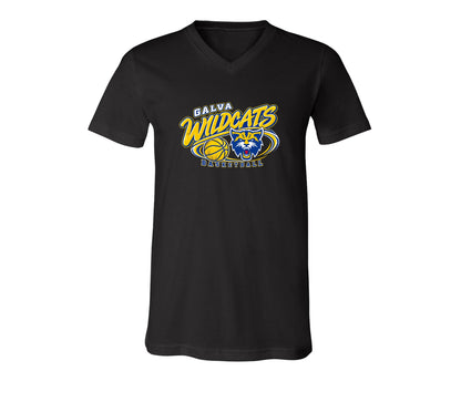 Wildcats Basketball on Black- Pick your shirt style