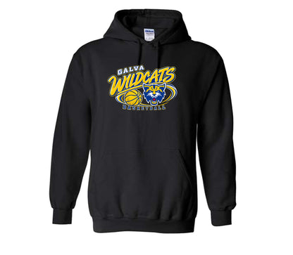 Wildcats Basketball on Black- Pick your shirt style