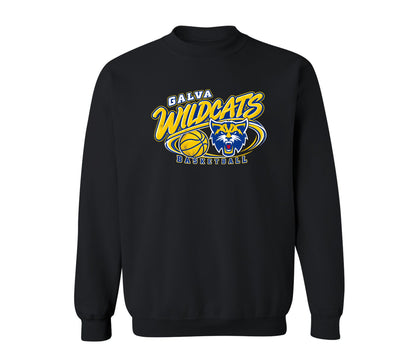 Wildcats Basketball on Black- Pick your shirt style