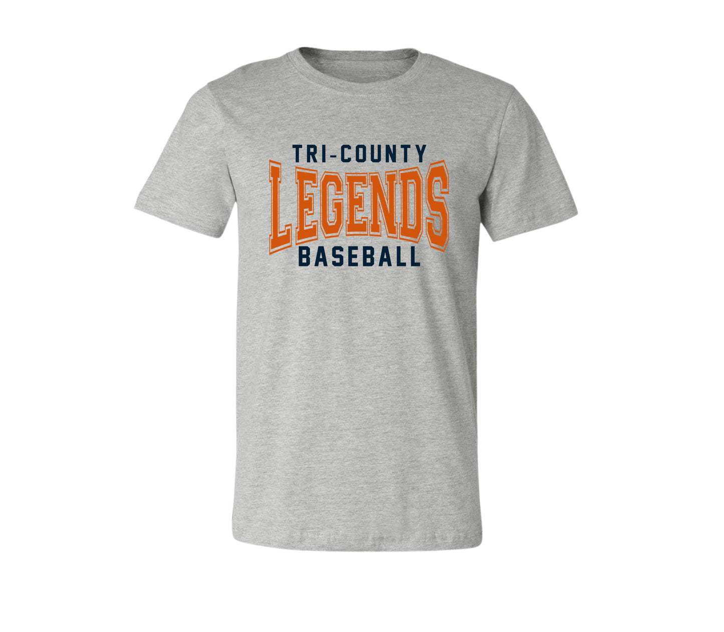 Tri-County Legends on Sport Grey - Pick your shirt style