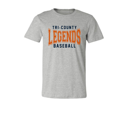 Tri-County Legends on Sport Grey - Pick your shirt style