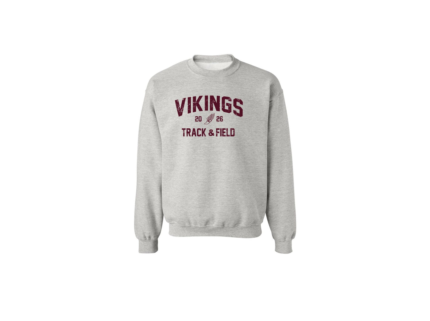 Cambridge Track and Field on Light Heather Grey - Pick your shirt style