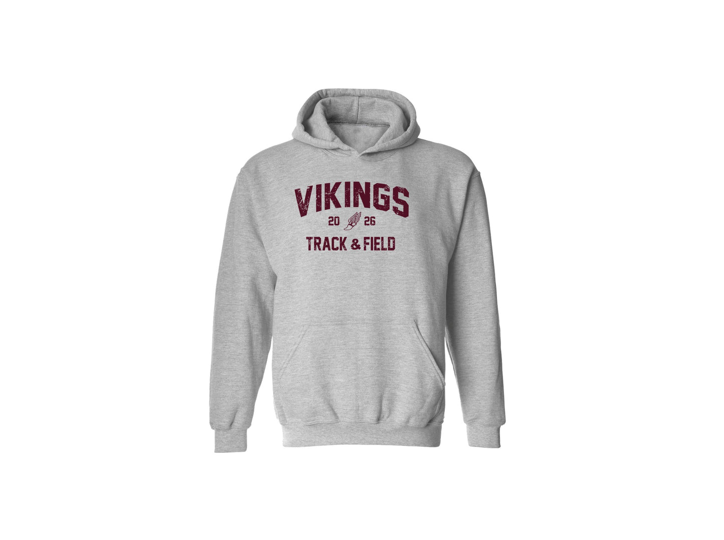 Cambridge Track and Field on Light Heather Grey - Pick your shirt style