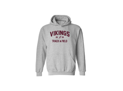 Cambridge Track and Field on Light Heather Grey - Pick your shirt style