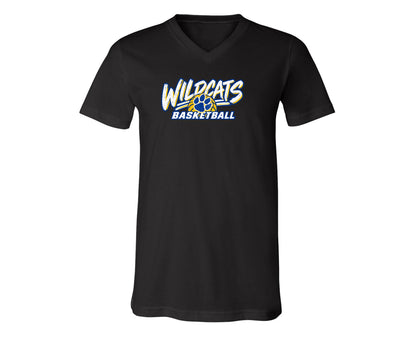 Wildcats Basketball on Black - Pick your shirt style