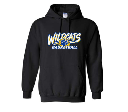 Wildcats Basketball on Black - Pick your shirt style
