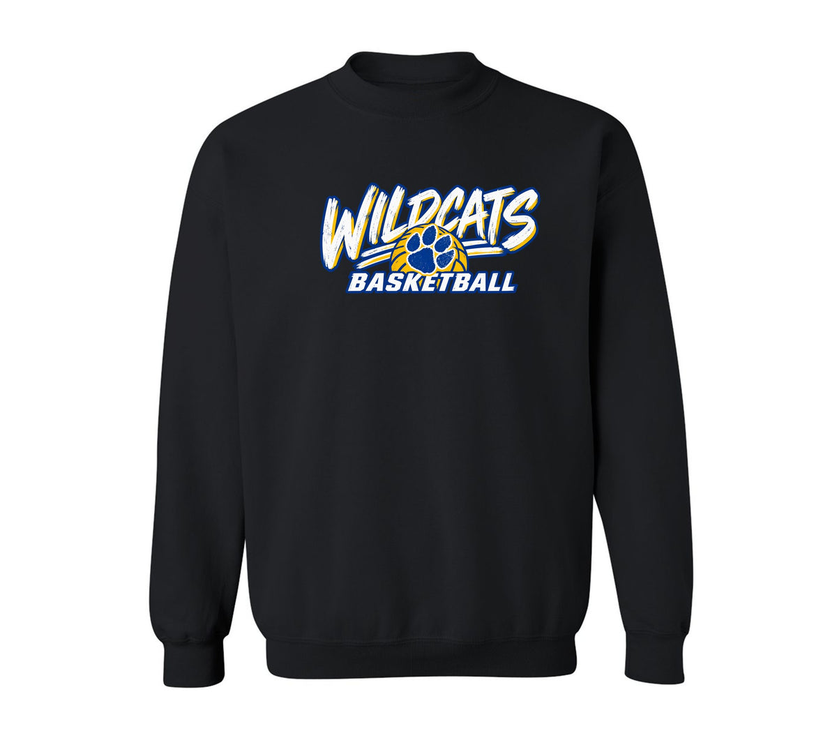 Wildcats Basketball on Black - Pick your shirt style