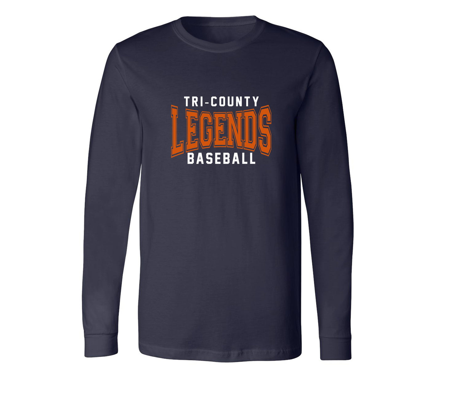 Tri-County Legends on Navy - Pick your shirt style