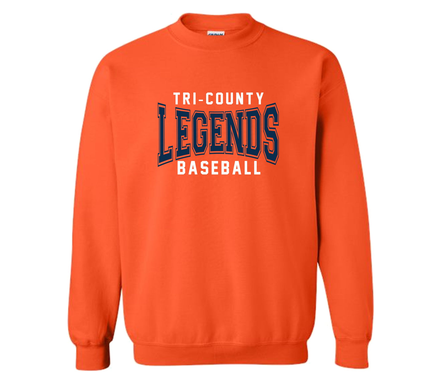 Tri-County Legends on Orange - Pick your shirt style