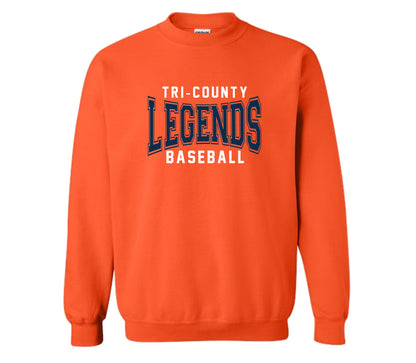 Tri-County Legends on Orange - Pick your shirt style