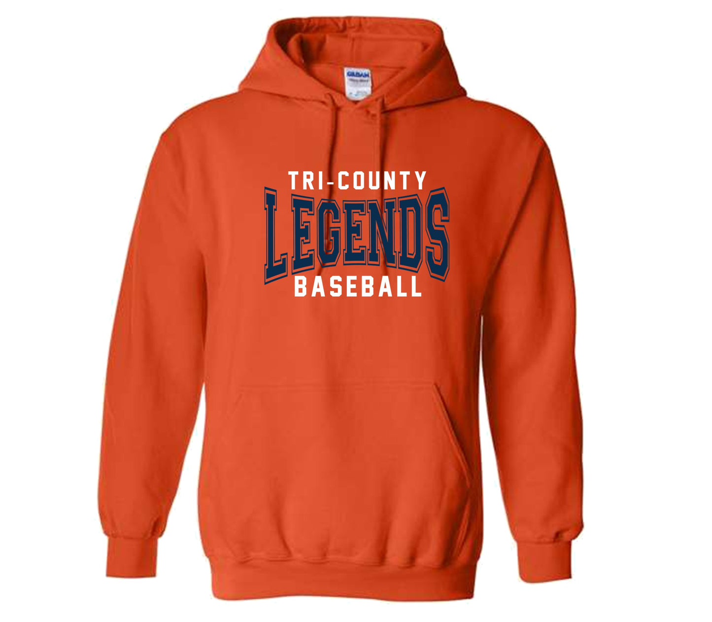 Tri-County Legends on Orange - Pick your shirt style