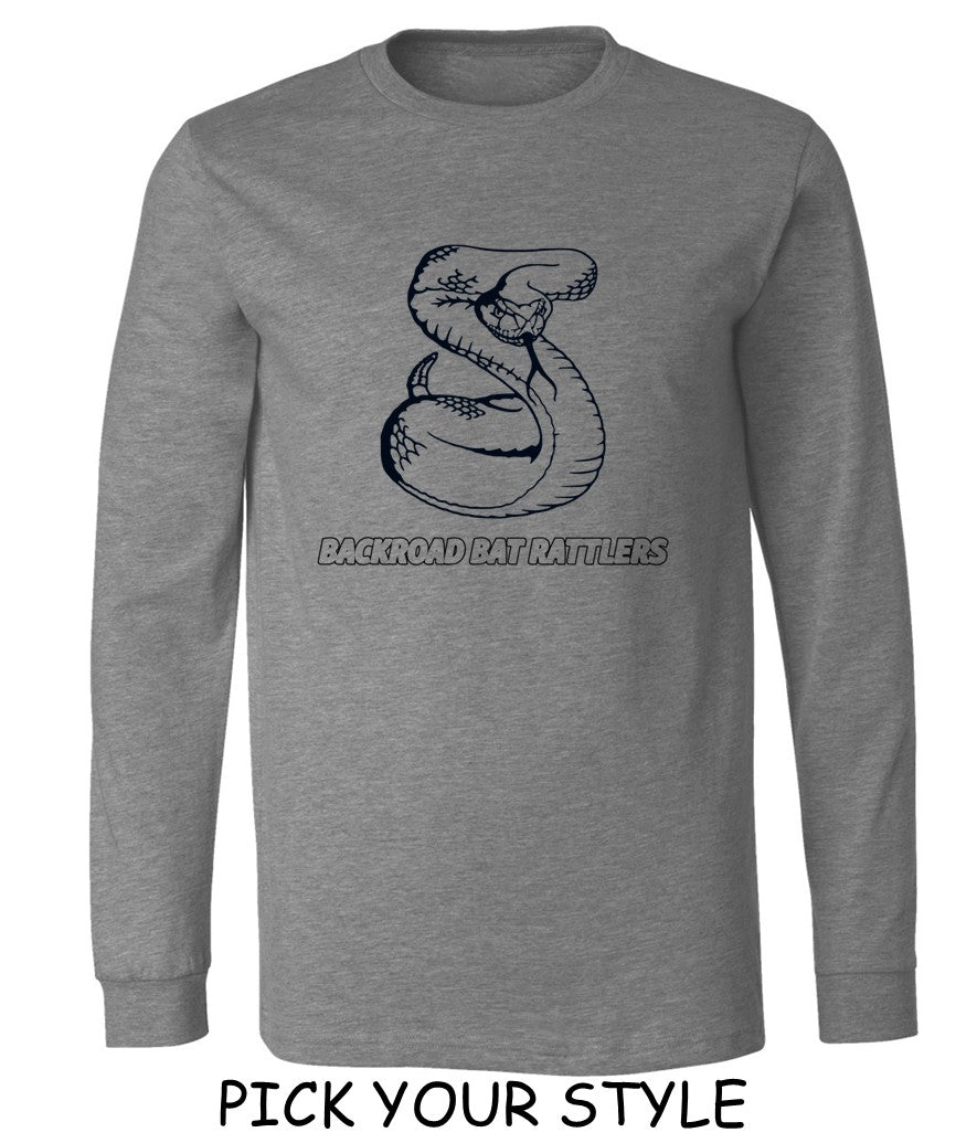 Backroad Bat Rattlers - Dark Heather Grey