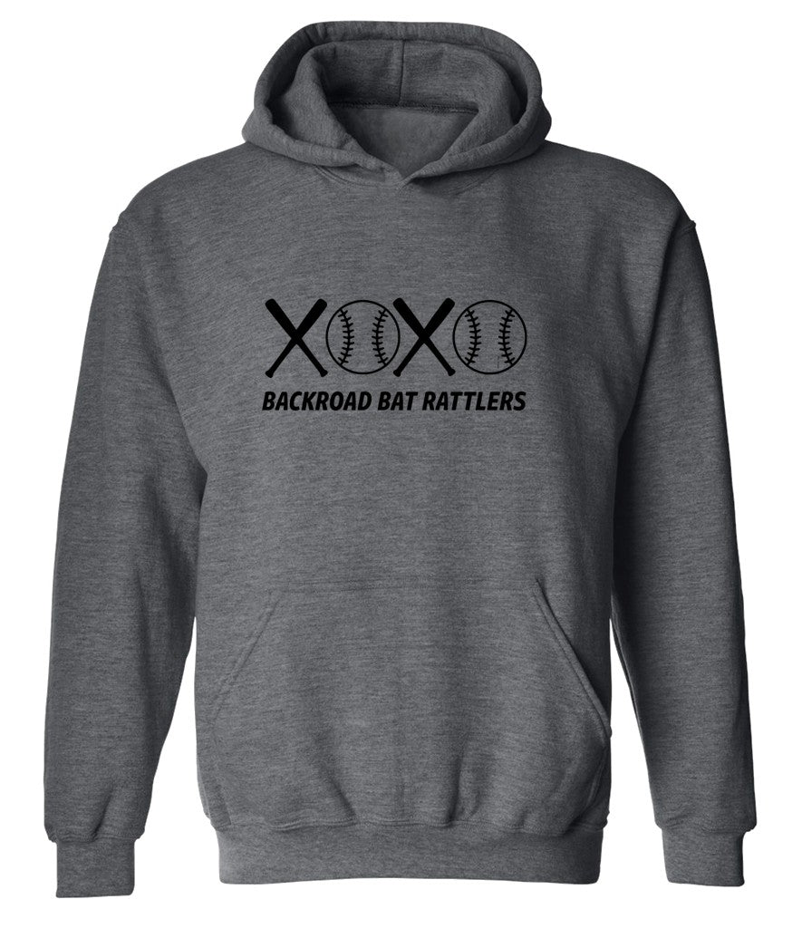 Backroad Bat Rattlers - Dark Heather Grey - XOXO