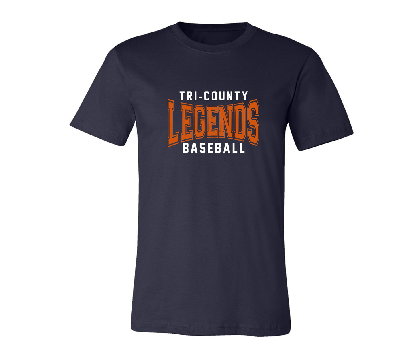 Tri-County Legends on Navy - Pick your shirt style