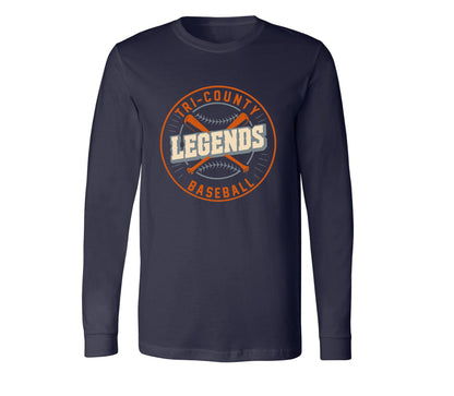 Tri-County Legends on Navy - Pick your shirt style