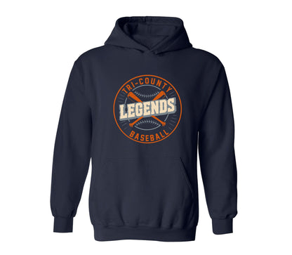 Tri-County Legends on Navy - Pick your shirt style