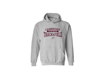 Cambridge Track and Field on Light Heather Grey - Pick your shirt style