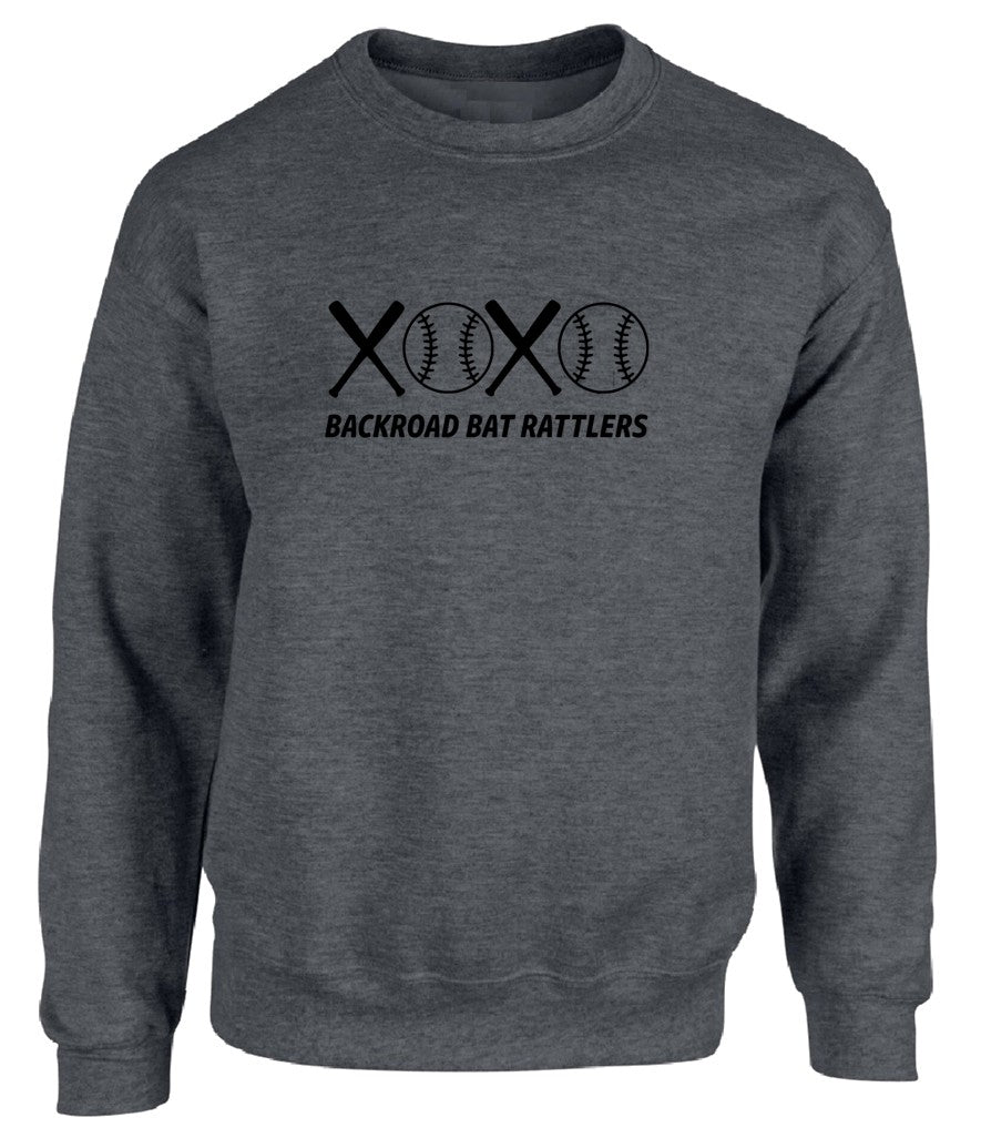 Backroad Bat Rattlers - Dark Heather Grey - XOXO