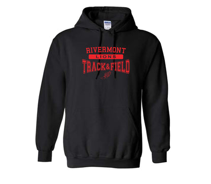 Rivermont Track and Field on Black - Pick your shirt style