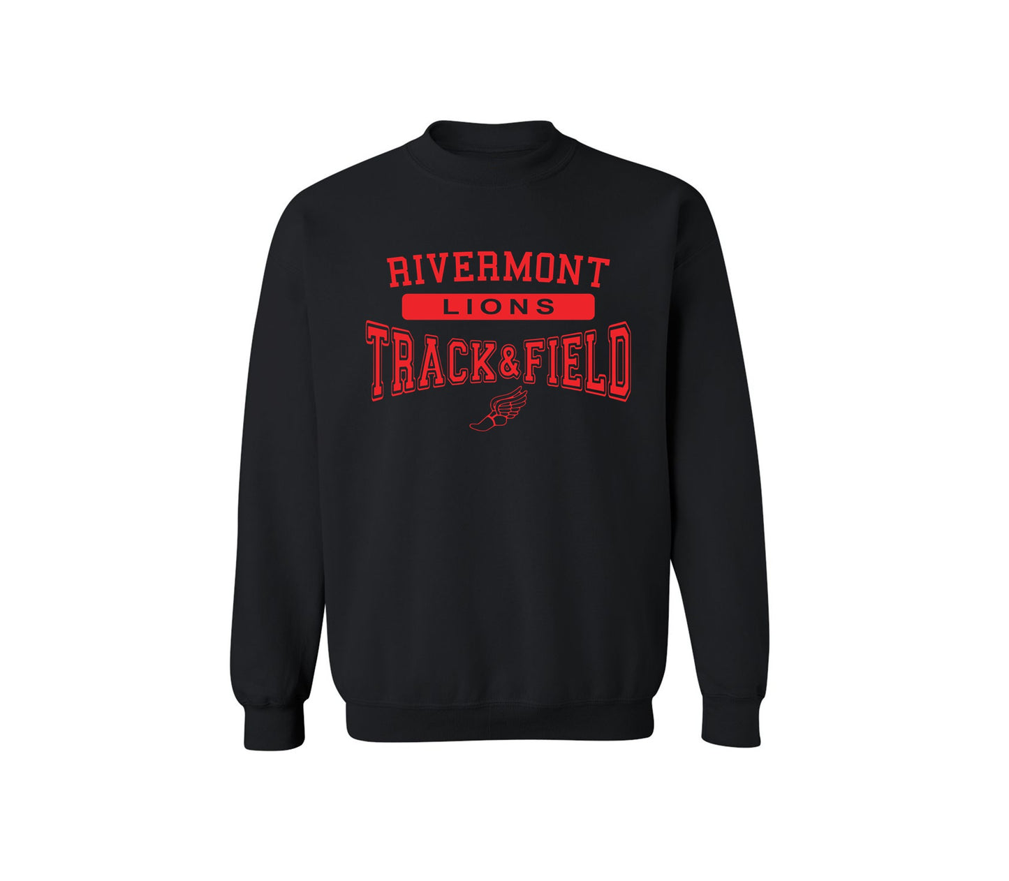 Rivermont Track and Field on Black - Pick your shirt style