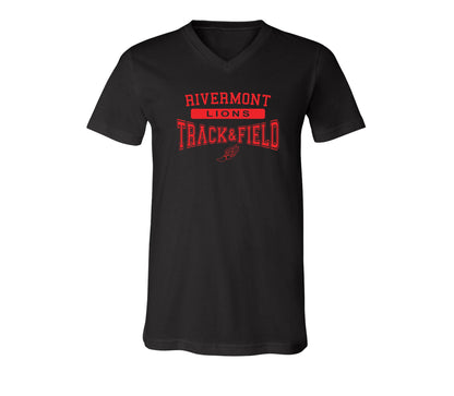 Rivermont Track and Field on Black - Pick your shirt style