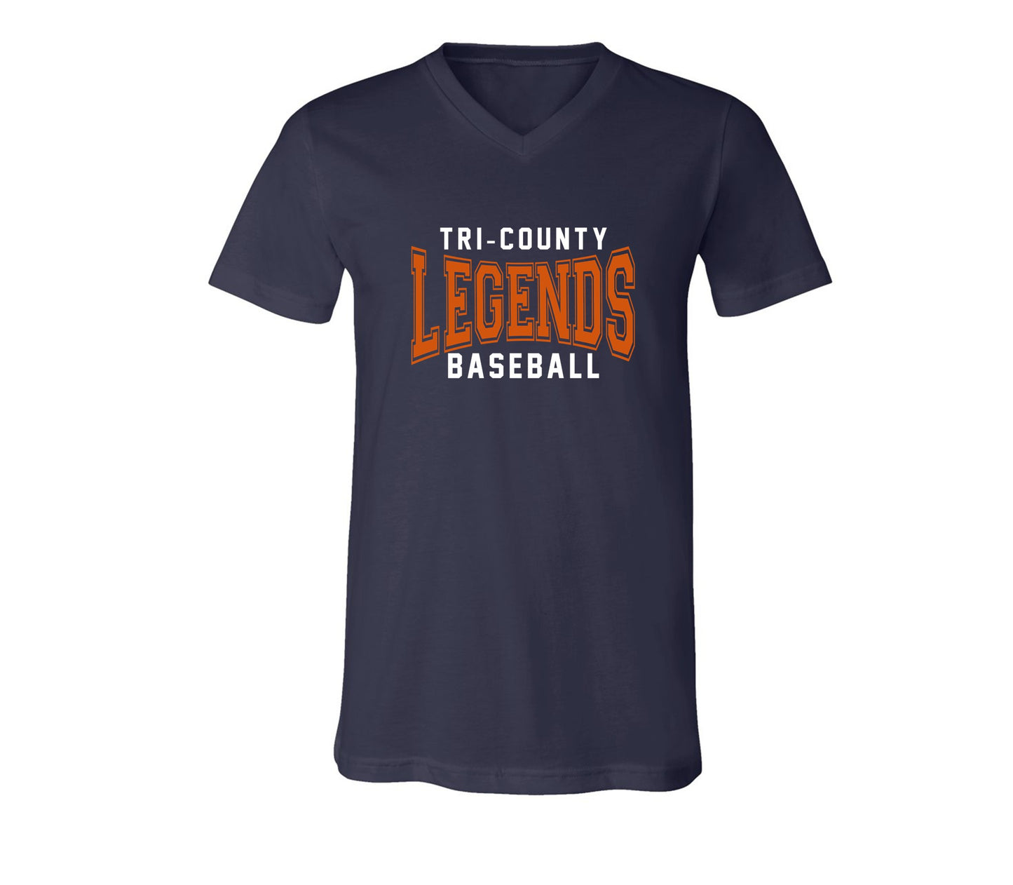 Tri-County Legends on Navy - Pick your shirt style