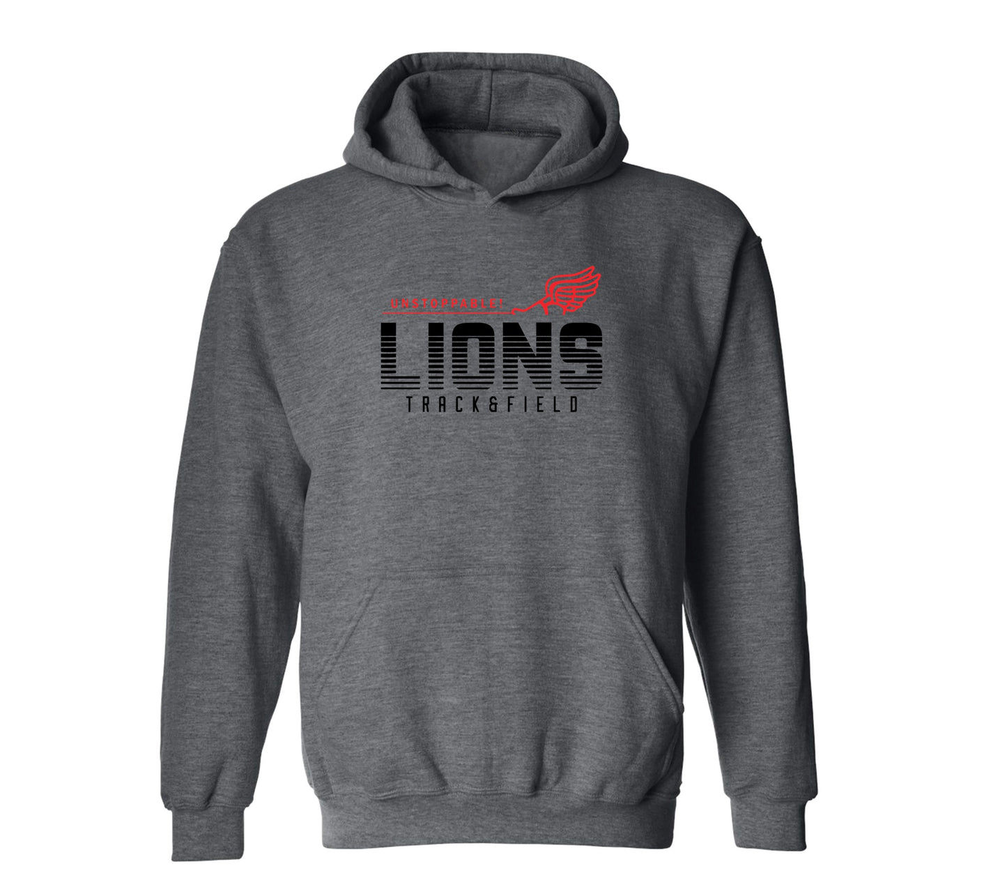 Rivermont Track and Field on Dark Heather Gray - Pick your shirt style