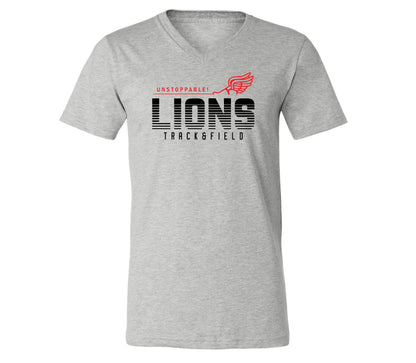 Rivermont Track and Field on Sport Heather Gray - Pick your shirt style