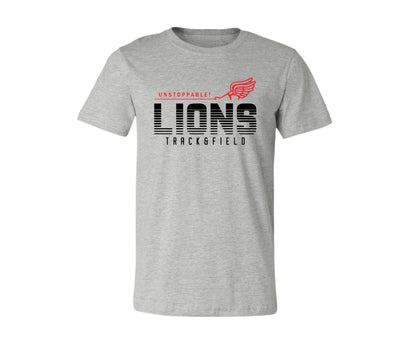 Rivermont Track and Field on Sport Heather Gray - Pick your shirt style