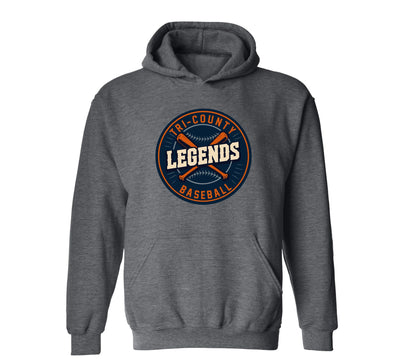 Tri-County Legends on Dark Heather Gray - Pick your shirt style