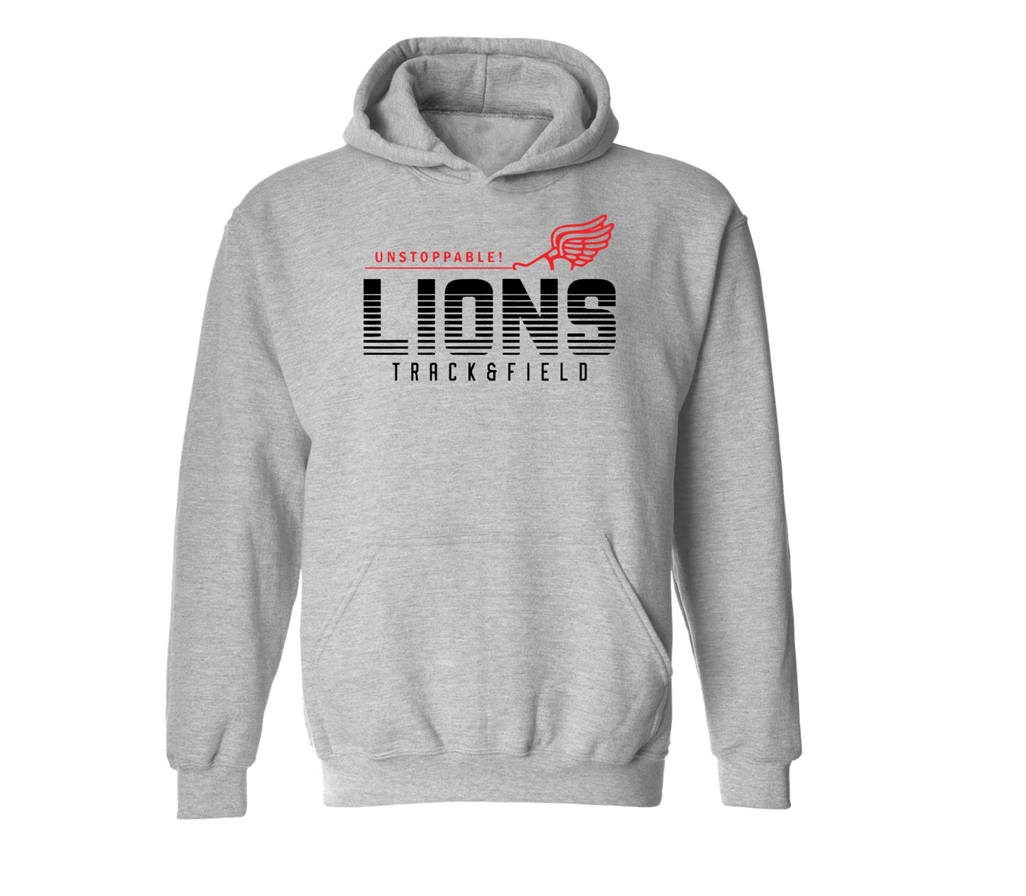 Rivermont Track and Field on Sport Heather Gray - Pick your shirt style