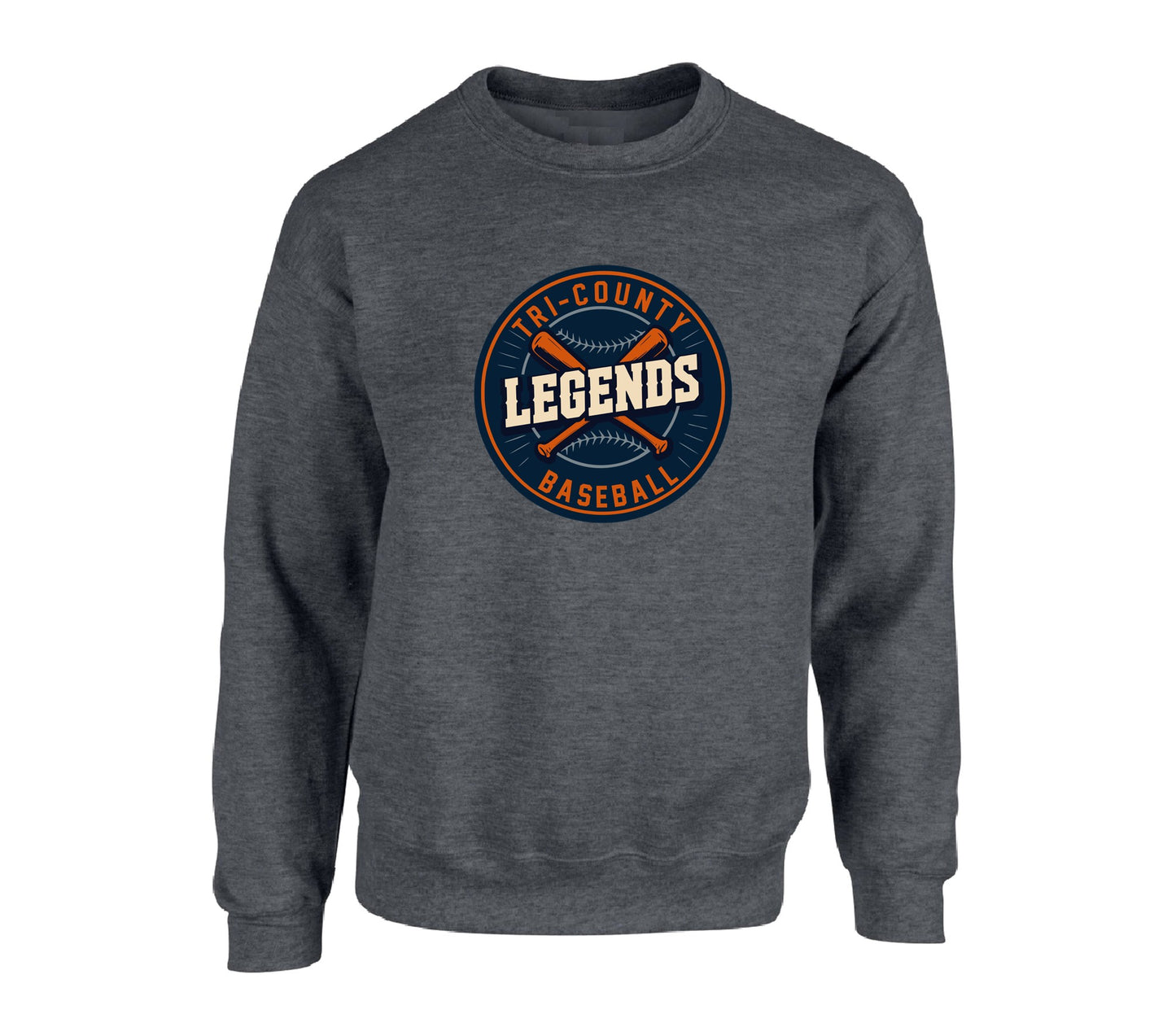 Tri-County Legends on Dark Heather Gray - Pick your shirt style