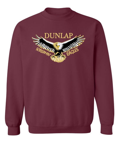 Screamin' Eagles Logo - Maroon