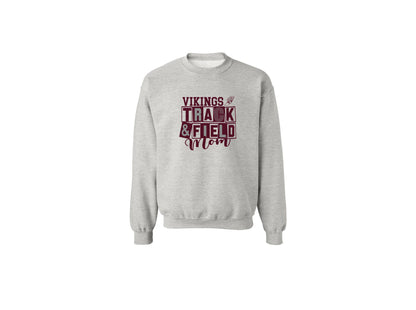 Cambridge Track and Field MOM on Light Heather Grey - Pick your shirt style