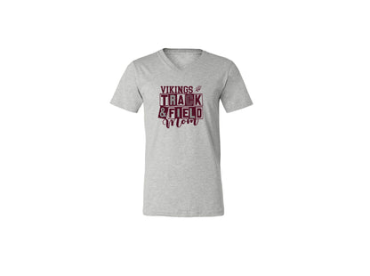 Cambridge Track and Field MOM on Light Heather Grey - Pick your shirt style