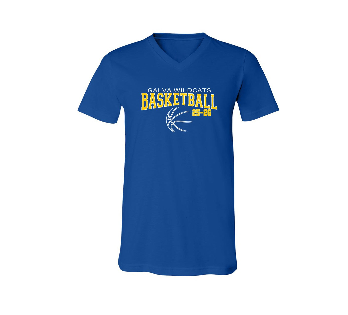 Basketball  - on Blue