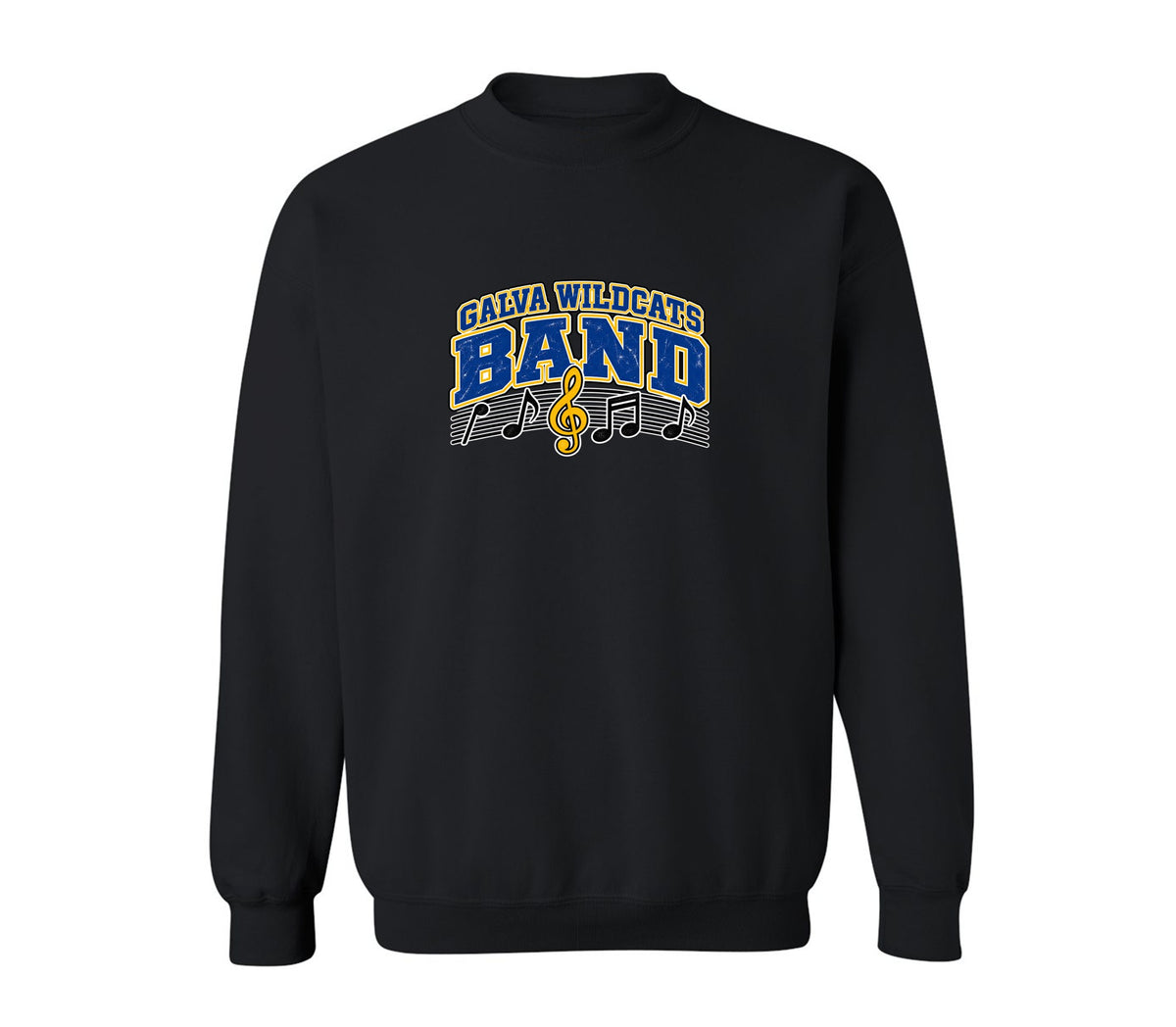 Wildcats Band on Black - Pick your shirt style