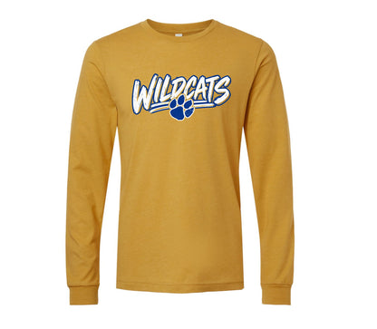 Wildcats on Heather Mustard - Pick your shirt style