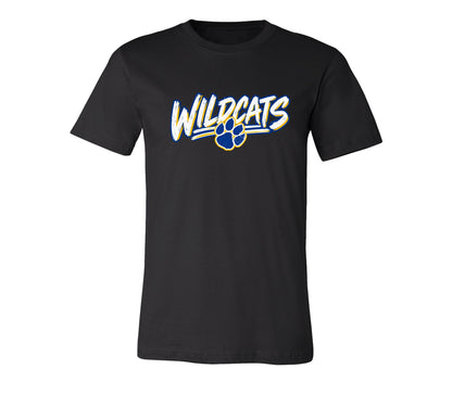 Wildcats on Black - Pick your shirt style