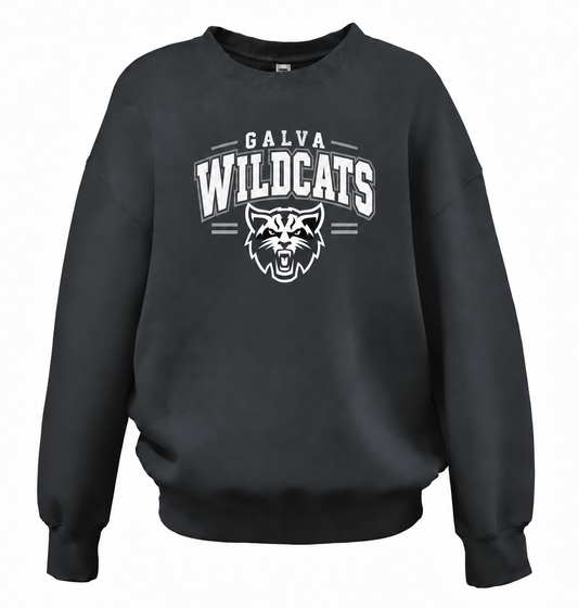 Women's oversize crew