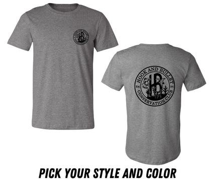 Hook and Bullet - Tshirt Options