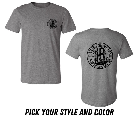 Hook and Bullet - Tshirt Options