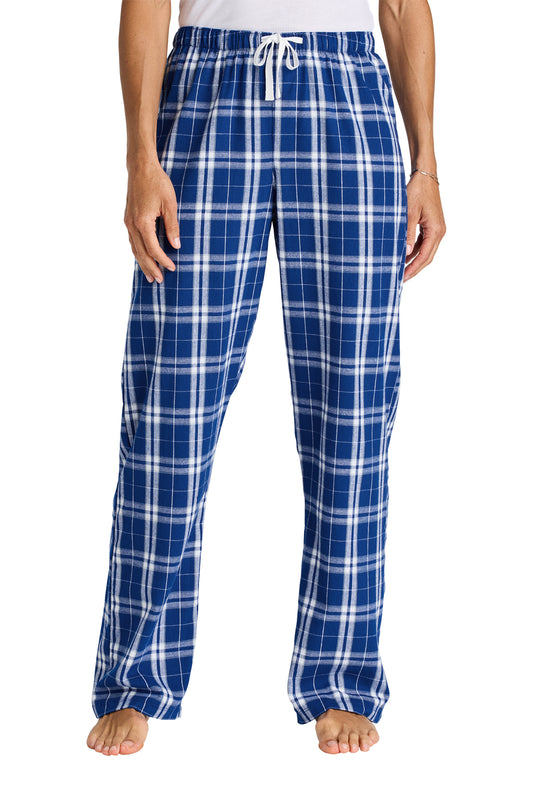 Women’s Flannel Plaid Pant - Deep Royal - Blank