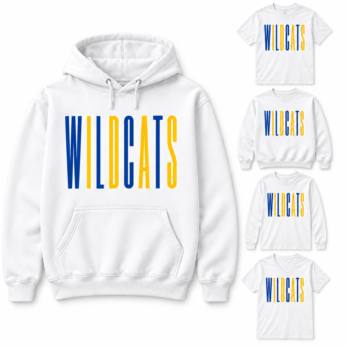Wildcats - Pick your shirt style